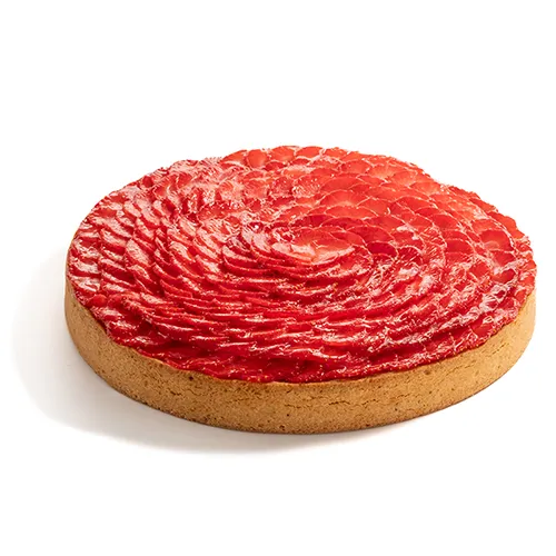 تارت توت فرنگی با پاناکوتا بزرگ